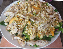 Chicken Mango & Macadamia Salad
